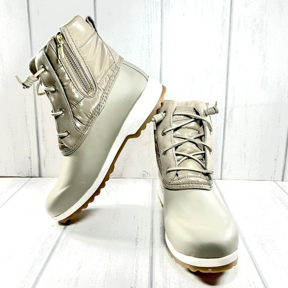 Sperry Women's Maritime Repel Snow Boots Thinsulate Waterproof Taupe Size 7.5 - Picture 2 of 16